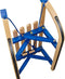 VT Sport - Opvouwbare Houten Slee Davos - 110 cm - Inclusief Trektouw - Made in EU
