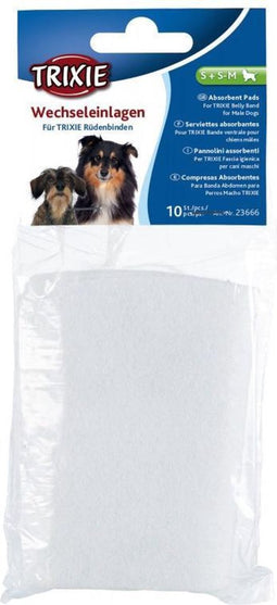 Trixie Plasband voor Reuen Inlegkruisjes - Maat XL - 10 Stuks