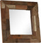 vidaXL - Spiegel - 50x80 - cm - massief - gerecycled - hout