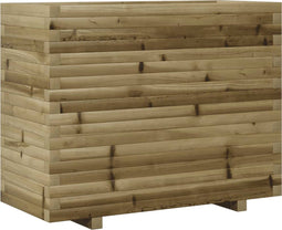 vidaXL - Plantenbak - 90x40x72 - cm - geïmpregneerd - grenenhout