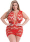 Jurk Baci Lingerie Rood (Queen size)