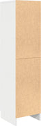 vidaXL - Highboard - Wit - 31,5x32x124 - cm - Gelaagd - hout