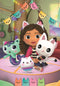 Clementoni Kinderpuzzels - Gabby's Dollhouse - 3 Puzzels van 48 Stukjes - Puzzel - 4+ jaar