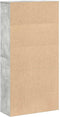 vidaXL - Boekenkast - 60x24x120 - cm - bewerkt - hout - betongrijs