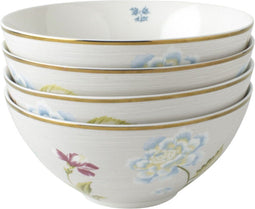 Laura Ashley Heritage Collectables Kommen set van 4 - Schaaltjes - Ø16cm - Cobblestone Pinstripe