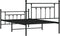 vidaXL-Bedframe-met-hoofd--en-voeteneinde-metaal-zwart-100x200-cm