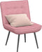 vidaXL - Relaxstoel - 64x74x84 - cm - fluweel - roze