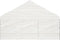 vidaXL - Prieel - met - dak - 8,92x5,88x3,75 - m - polyetheen - wit