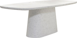 Light & Living Deens Ovale Eettafel Hamura - Terrazzo - 220 x 105cm