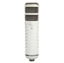 Røde Podcaster - Studio microfoon - Zero-latency monitoring - Wit