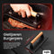 Lugia BBQ Accessoires Set - 34 delig - RVS Gereedschap - Barbecue Tang Spatel Borstel Schraper - Zwart