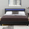 Juskys Verona - Bedframe - LED Verlichting - 120 x 200 cm - Zwart