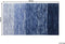 KAPAKLI - Laagpolig vloerkleed - Blauw - 160 x 230 cm - Wol
