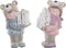 Kerstversiering DKD Home Decor Hars Kinderen (25 x 16 x 38 cm) (2 Stuks)