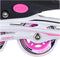 Street Rider Pro - Inline Skates - Aluminium frame 4 wielen - Roze/Grijs