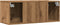 vidaXL - Tv-meubels - 2 - st - wandgemonteerd - 80x30x30cm - artisanaal - eikenkleur