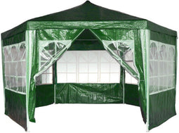 Party tent - 400 cm diameter - 200-250 cm hoog - rits ingang