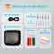 Gatson Mini Printer - Pocket Printer - 300DPI - 14 Rollen Papier + 5 Pennen