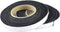 LANUCN BBQ Gasket Self Stick Smoker - Zelfklevende Roker Seal Strip - Hittebestendig tot 932°F - Zwart (15ft x 7/8'' x 1/8'')