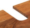 vidaXL - Wastafelkast - 62x34x58 - cm - massief - acaciahout