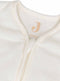 Jollein Baby Slaapzak - Winterslaapzak - Afritsbare mouw - Rib Ivory 110cm