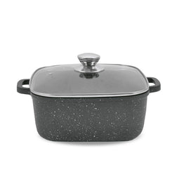 Maestro MR-2828 - Pan met deksel 28 cm 8 l - Zwart