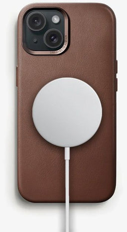 Woodcessories ECO730 - Bio Leather Case - Vegan AloSkin-leer - Bruin