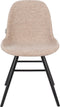 Zuiver Albert Kuip Soft Eetkamerstoelen Beige - Set van 2