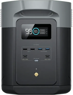 EcoFlow Delta 2 Max - Powerstation 2048Wh 2400W - Uitbreidbaar tot 6144Wh