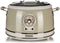 Ariete 2904/03 - Vintage Slowcooker & Rijstkoker - 3.5 Liter 700 Watt 5 functies Beige