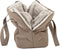 Designed by Lotte Bundu - Draagtas Hond - Warm pluche - Beige - 40x20x28 cm