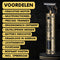 Sansbeauté® T-Blade Buddha Trimmer - Draadloze Baard- en Haartrimmer - 3 Opzetkammen - Gold Platinum
