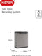 Keter Split Basic Recycling Vuilnisbak - Buiten - 2 deksels - 68x39x85 cm - Grijs/Zwart