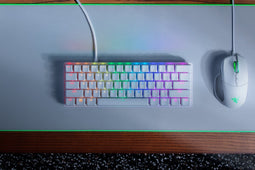 Razer Huntsman Mini - Toetsenbord 60% - Optische switch - Qwertz DE Wit