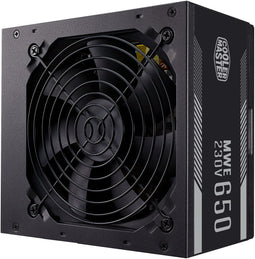 Cooler Master MWE 650 - Voeding 650W 80 PLUS - Zwart