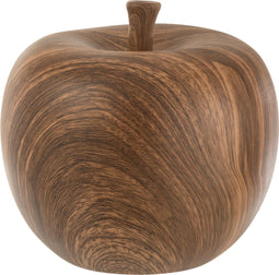 J-Line decoratie Appel - keramiek - bruin - medium
