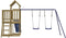 vidaXL - Speelhuis - geïmpregneerd - grenenhout