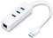 TP-Link UE330 - USB 3.0 3 Poort Hub & Gigabit Ethernet Adapter 2 in 1