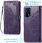 iMoshion Hoesje Geschikt voor Oppo A54s / A16s / A16 Hoesje Met Pasjeshouder - iMoshion Mandala Bookcase - Paars