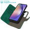 iMoshion Hoesje Geschikt voor Samsung Galaxy A55 Hoesje Met Pasjeshouder - iMoshion Uitneembare 2-in-1 Luxe Bookcase - Donkergroen