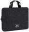 Rivacase 7913 - Laptoptas - Schokbestendig Stofbestendig Vochtbestendig - Zwart/Wit