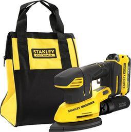 Stanley SFMCW221D1S FATMAX® V20 Accu Deltaschuurmachine 18V 2.0Ah in Tas