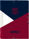 Organiser Map F.C. Barcelona Blauw Kastanjebruin A4