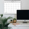 Systemyze S0057 - Wandkalender - 12 Maanden - Ophangbaar - 43 x 33 cm - Grijs/Wit