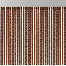 Gordijn Acudam S-350 Deuren Bruin Buitenkant (90 x 210 cm)