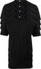 ALAN RED T-shirts Derby extra lang (4-pack) - O-hals - zwart - Maat: M