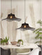 GOOD&MOJO Hanglamp Ibiza - Bamboe Zwart - 65x65x20cm - - Hanglampen Eetkamer, Slaapkamer, Woonkamer