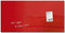 Sigel glasmagneetbord - Artverum - 91x46cm - rood - SI-GL147