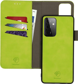 iMoshion Hoesje Geschikt voor Samsung Galaxy A72 Hoesje Met Pasjeshouder - iMoshion Uitneembare 2-in-1 Luxe Bookcase - Groen