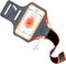 Mobiparts Comfort Fit - Sport Armband - Ademend materiaal en sleutelvak - Neon Oranje